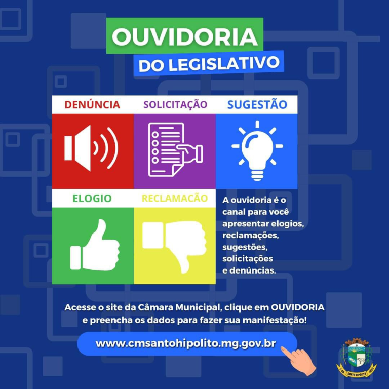 QUEREMOS OUVIR VOCÊ!